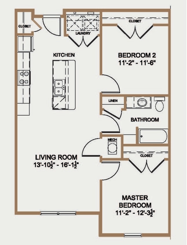 Floor Plan - The Inspiration 60%