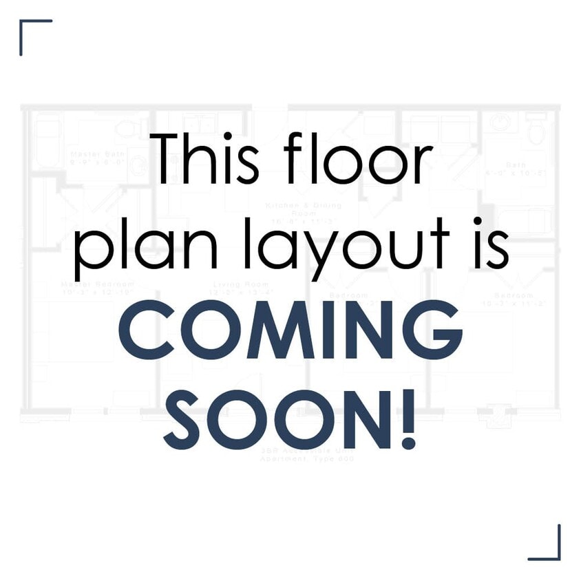 Floor Plan - 1 Bedroom Tax Credit***