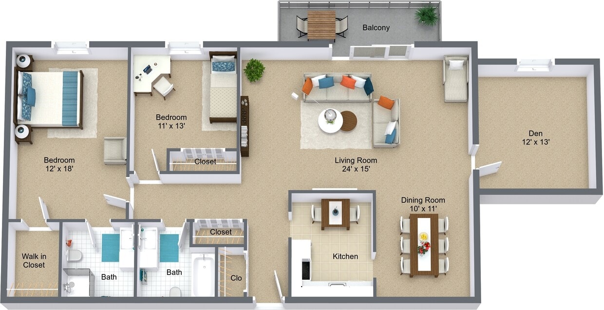 Floor Plan - Claymoor