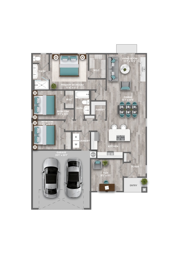 Floor Plan - The Switchgrass