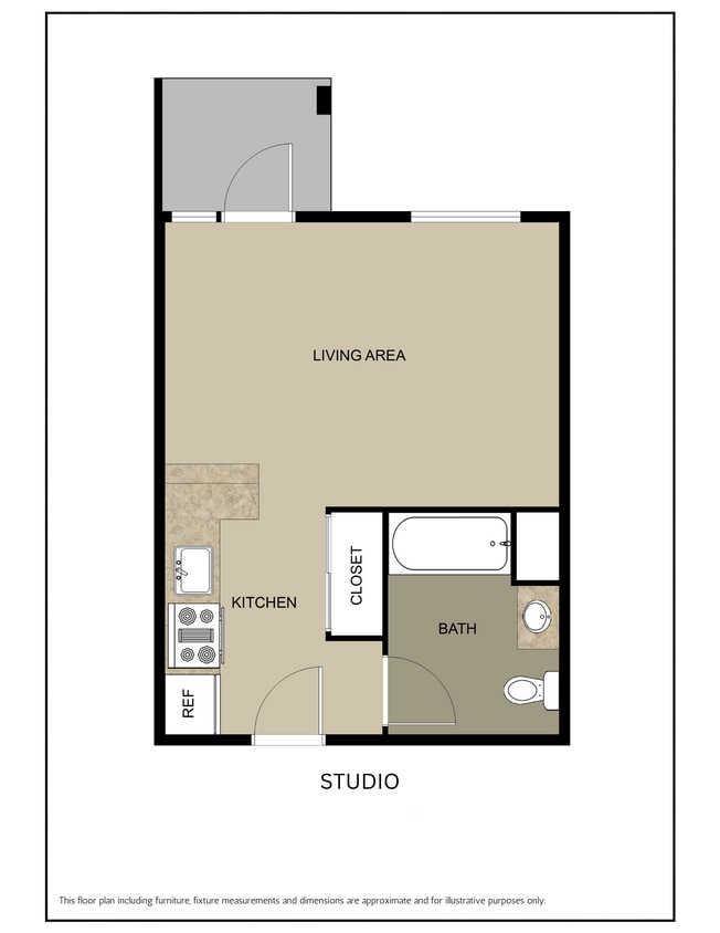 Floor Plan - Studio