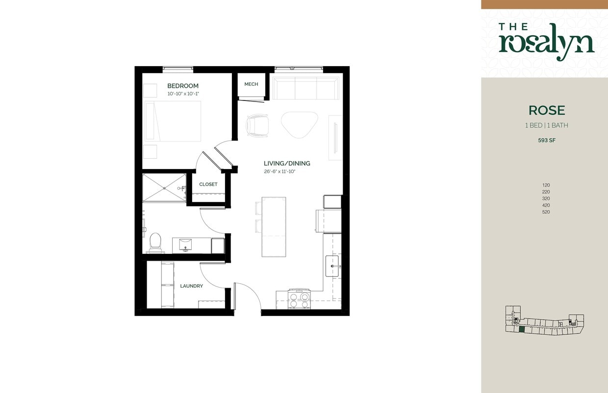 Floor Plan - Rose