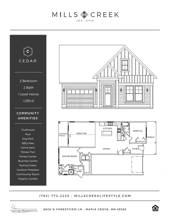 Floor Plan - Cedar
