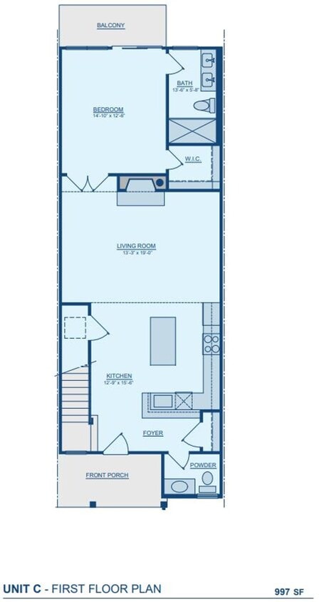 Floor Plan - C - The Port Jefferson