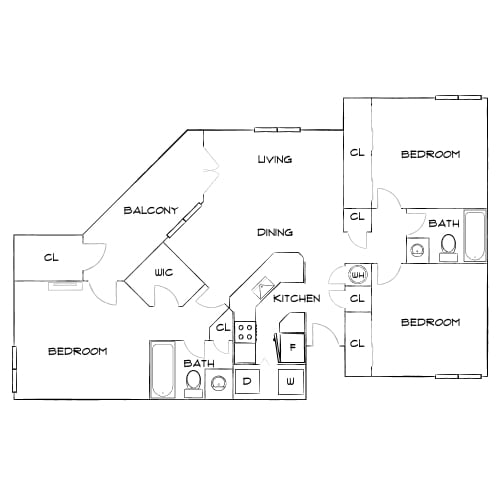 Floor Plan - Design 3A Premier