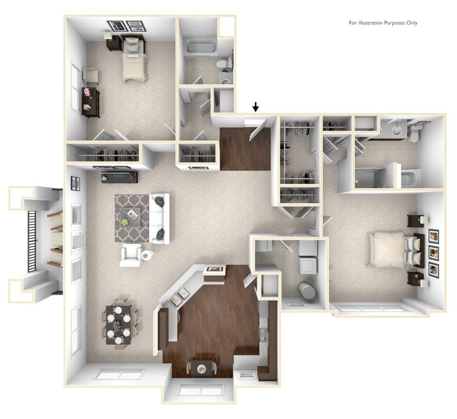 Floor Plan - The Fitzgerald