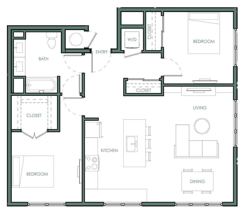 Floor Plan - Floor Plan D