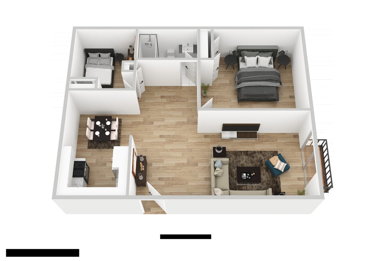 Floor Plan - The Mainstreet