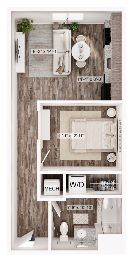 Floor Plan - The Barton