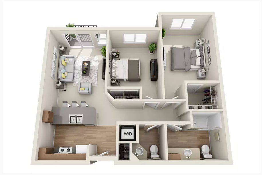 Floor Plan - 2x1.5 - C2