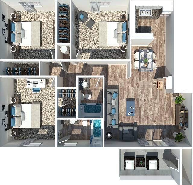 Three Bedroom | Two Bathroom - 3 Bedroom 2 Bath