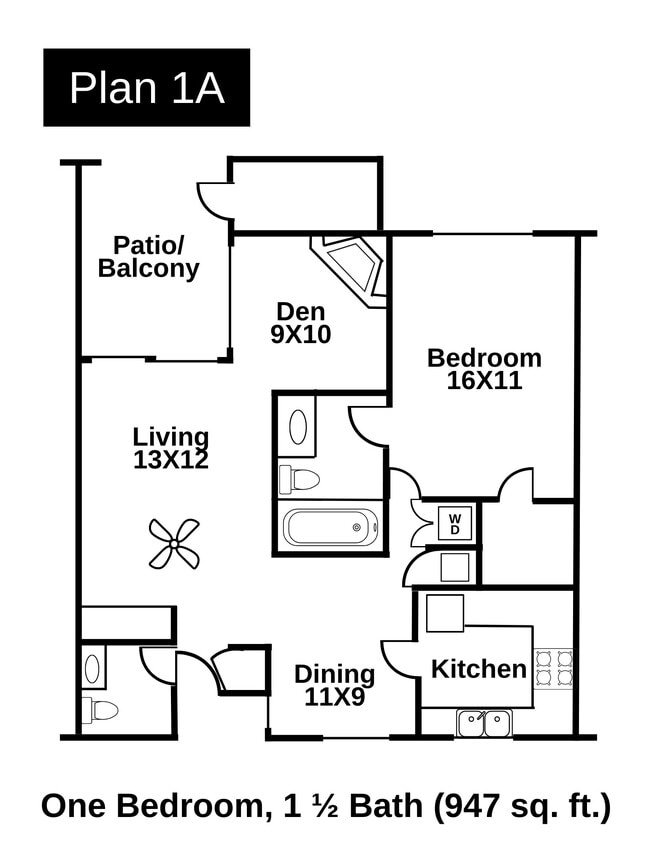 Floor Plan - 1A Standard
