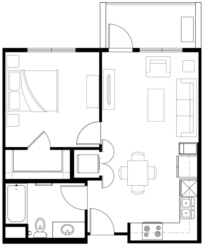 Floor Plan - A1 | Age 55+