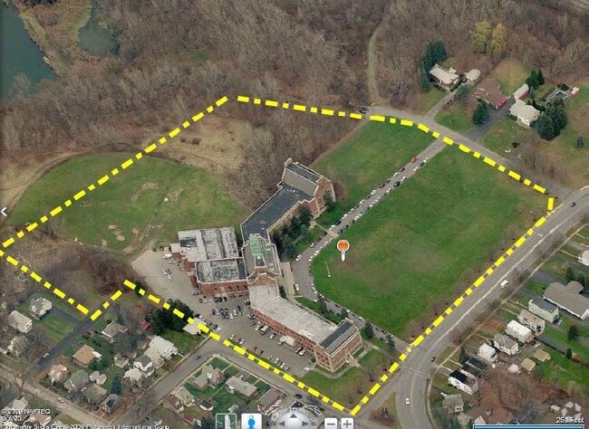 Aerial - Livingston School Apartments