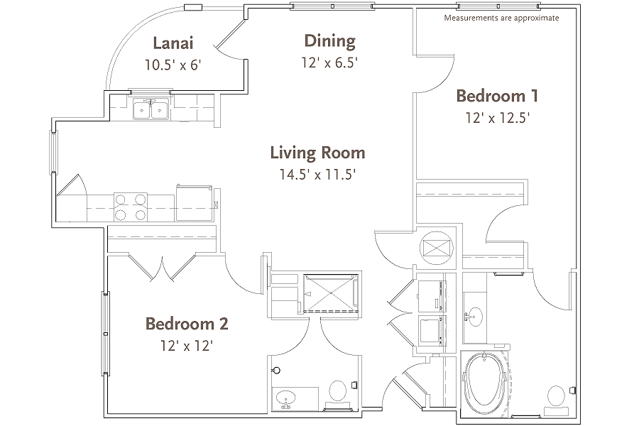 CORDOBA | 2 Bed 2 Bath - Cordoba