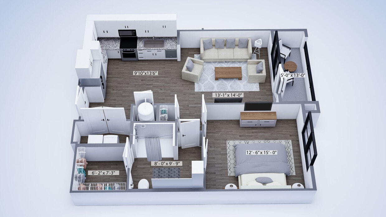 Floor Plan - The Meridian