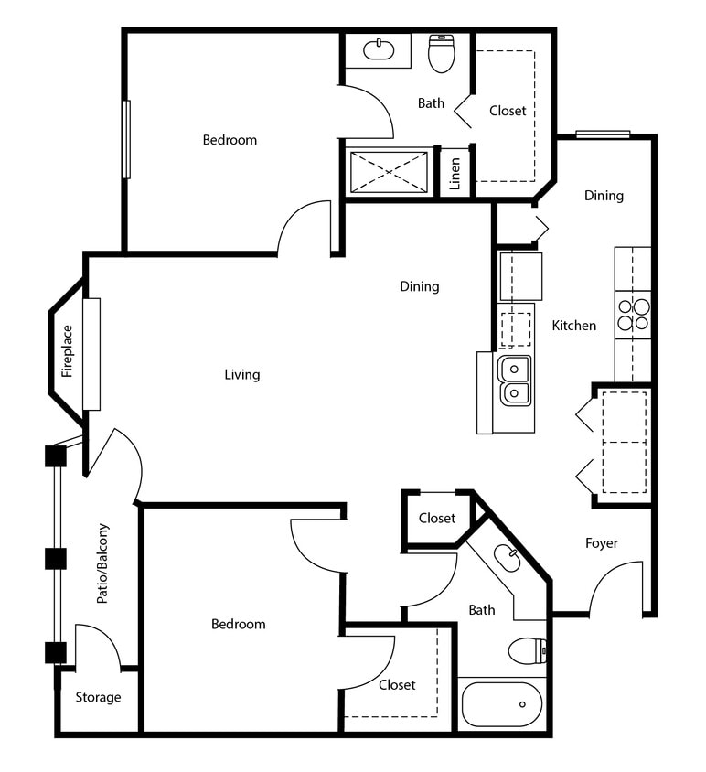 Floor Plan - The Warwick