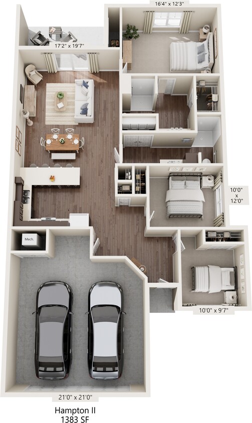 Floor Plan - Unit C