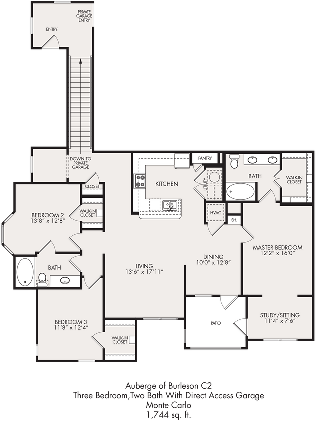 Floor Plan - C2 DA 1