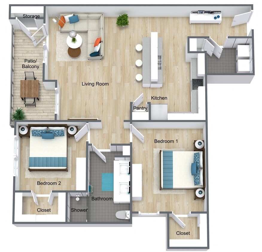 Floor Plan - Bel Air