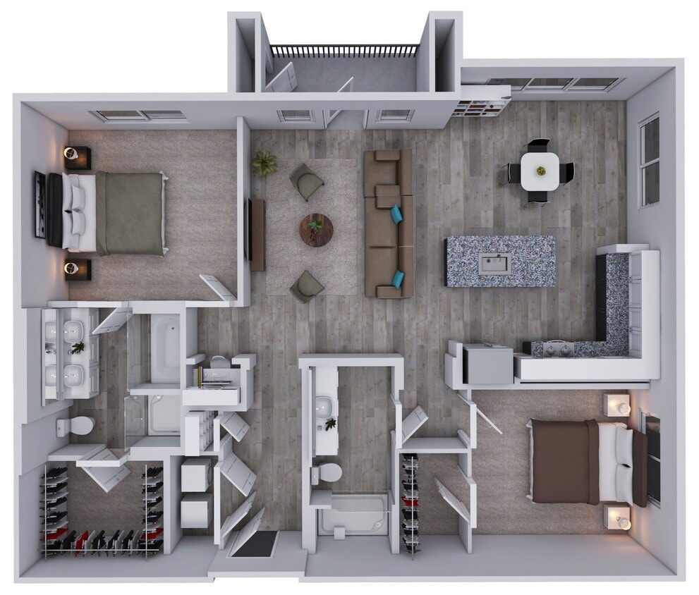 Floor Plan - B2.1 AFF 140