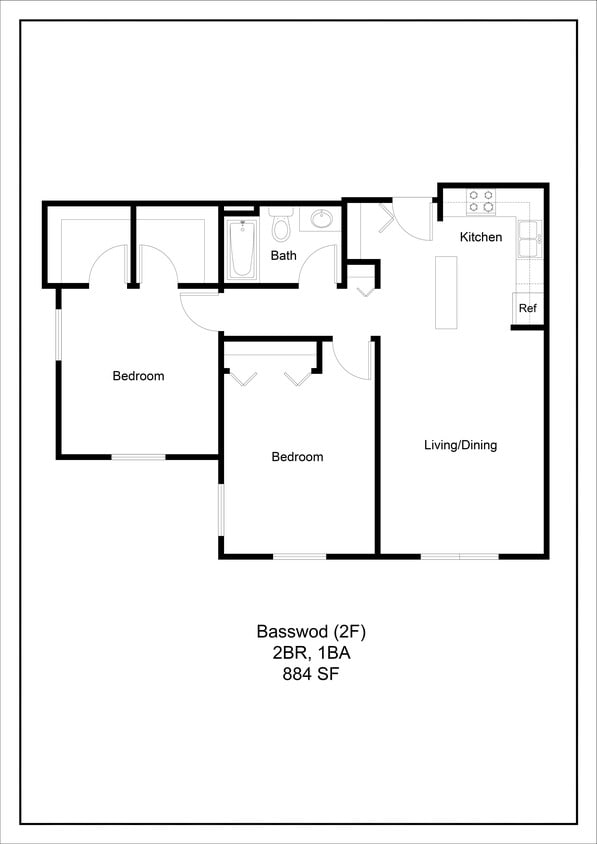 Floor Plan - Basswood (2F)