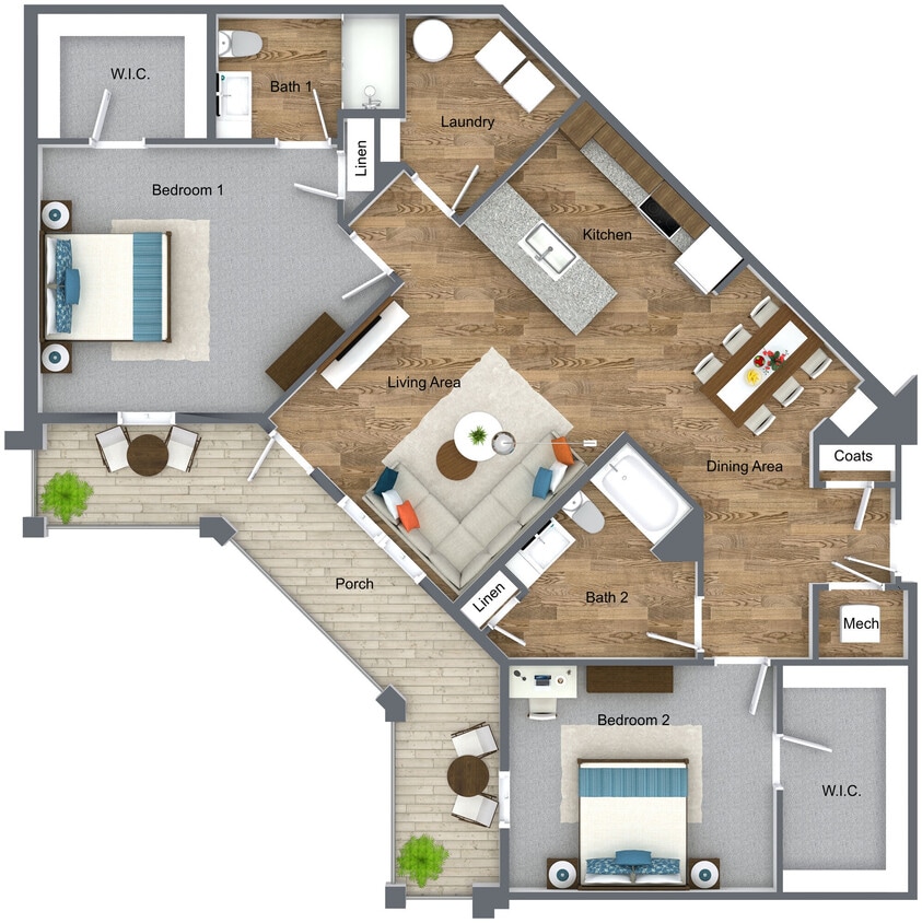 Floor Plan - The Parkway