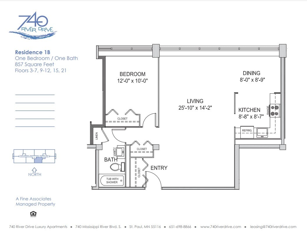 Floor Plan - 1B