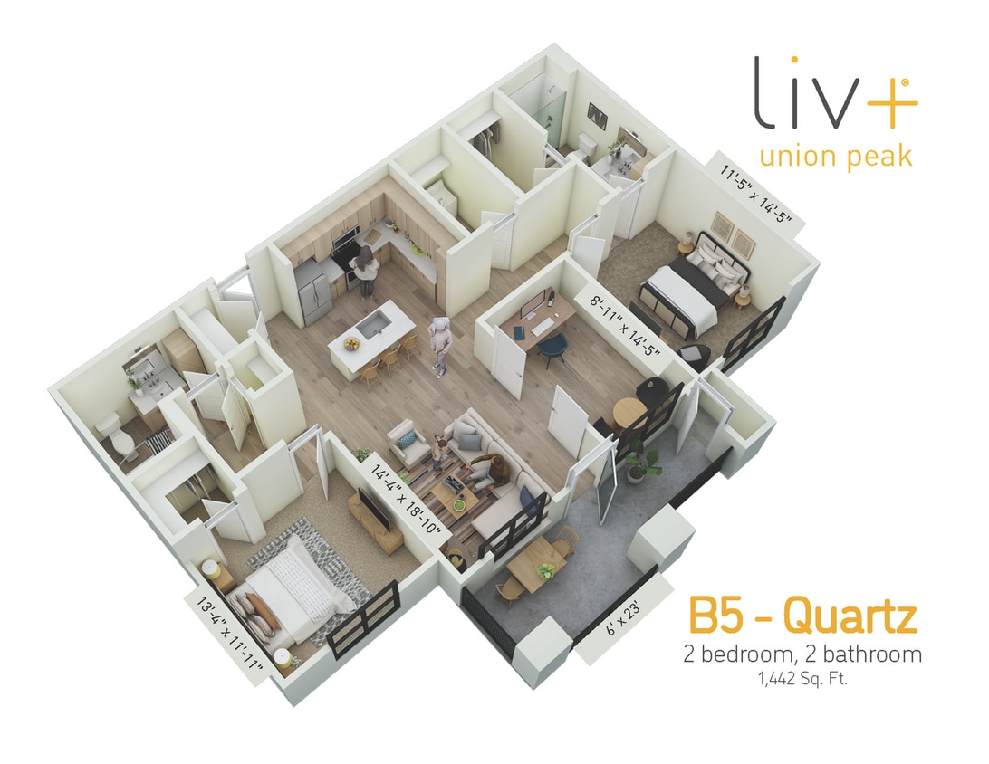Quartz Floor plan - Quartz