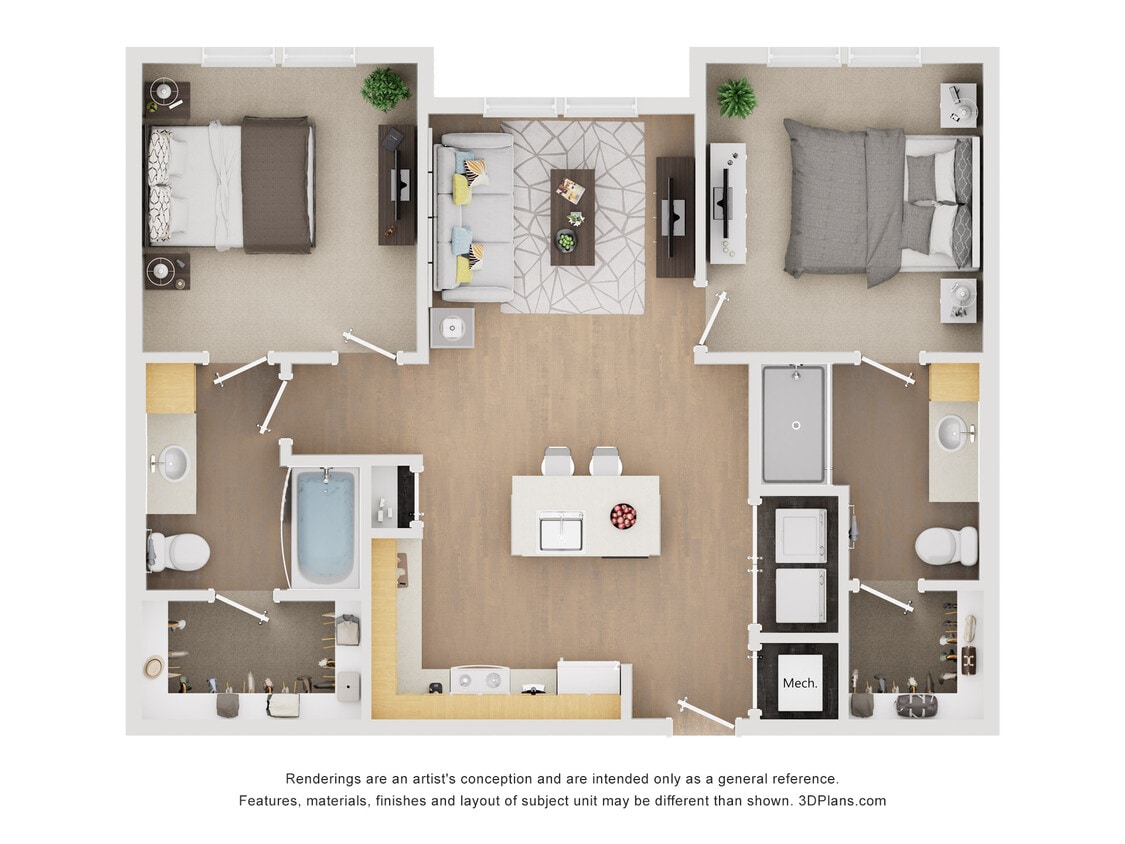 Floor Plan - B1b 60%