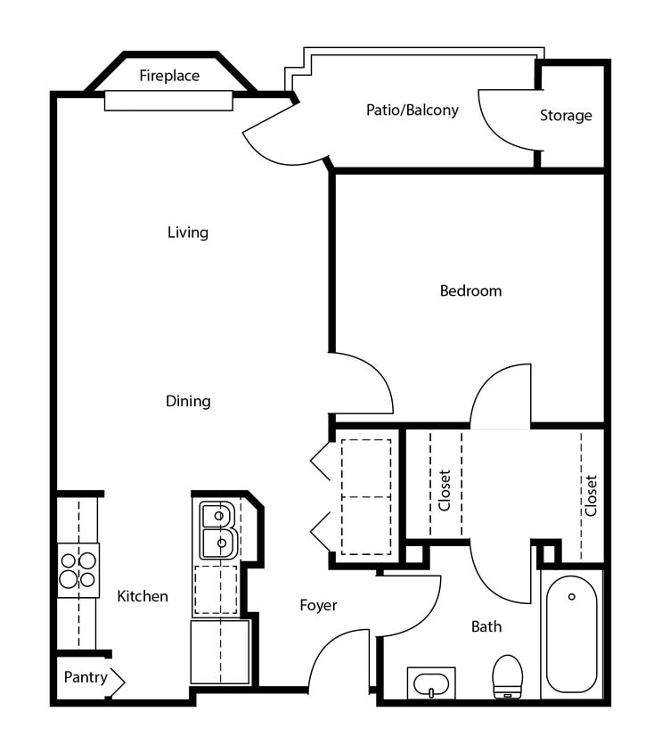 Floor Plan - The Windsor