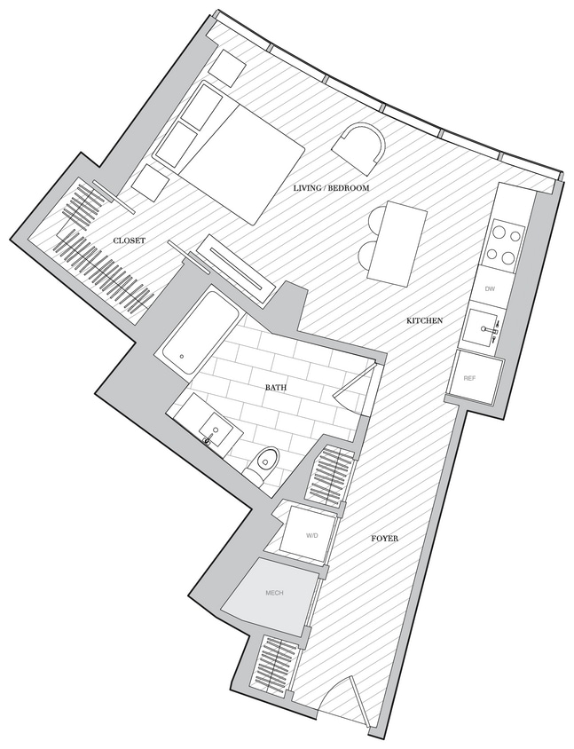 Floor Plan - Studio SC