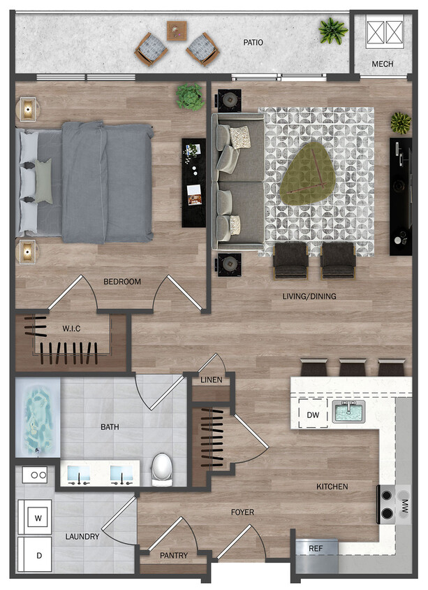 Floor Plan - Residence A1-D