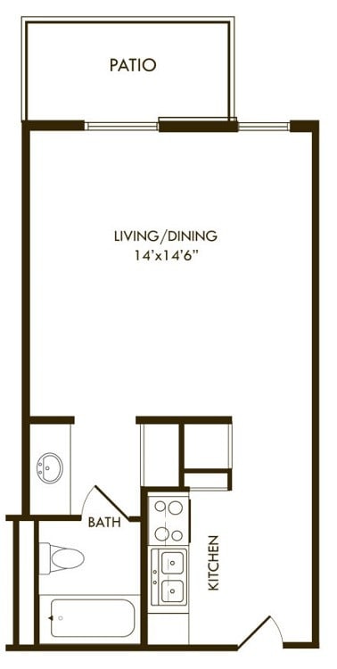 Floor Plan - Efficiency