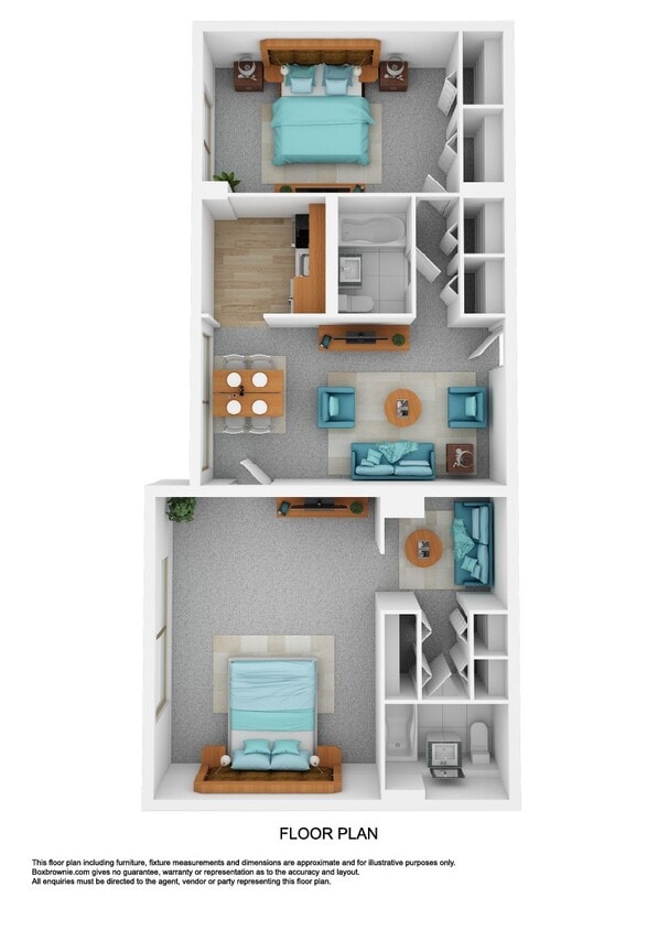 Floor Plan - 2 Bedroom
