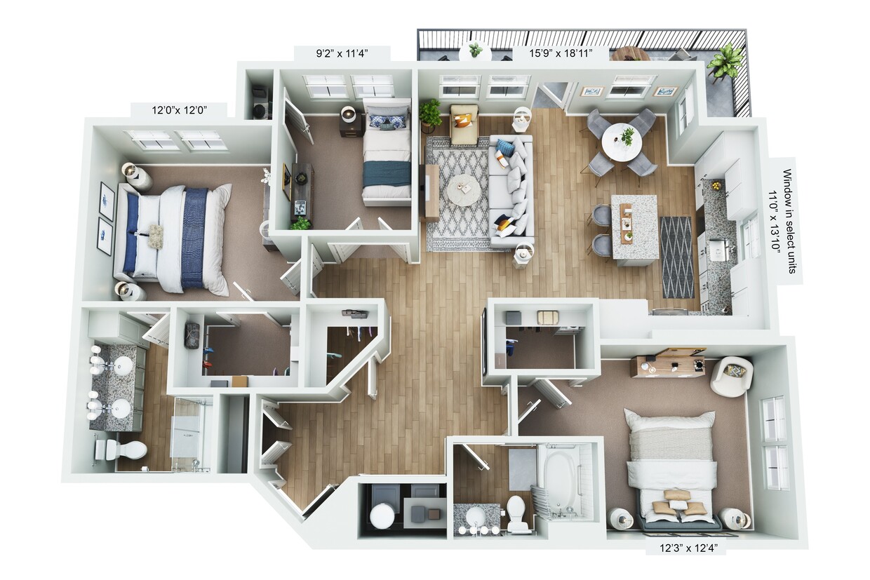 Floor Plan - C1 - Trento