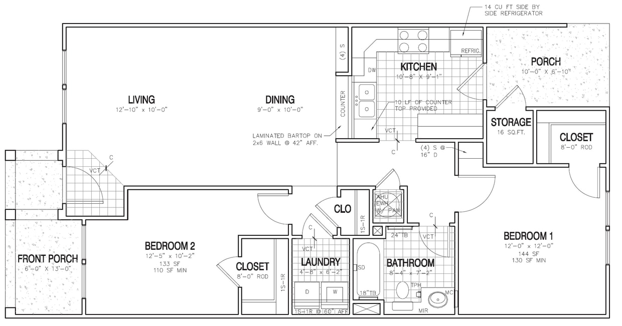 Floor Plan - Unit B1