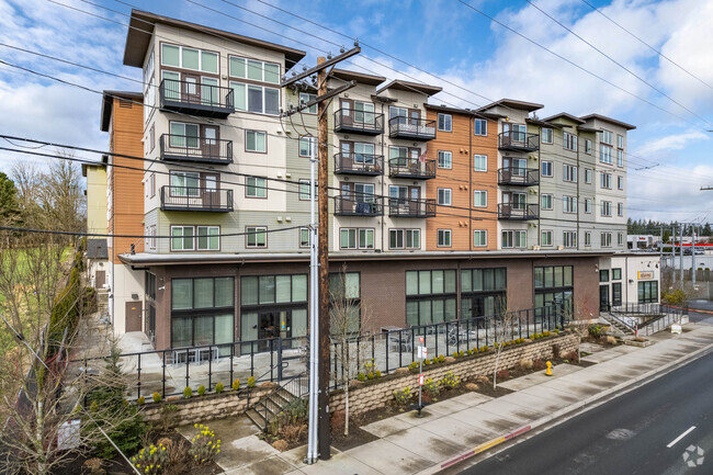 Safe and secure building with controlled access. - Reserve at Everett Active Senior Community Apartments