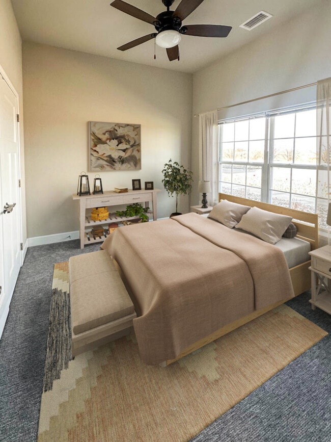 Bedroom with Gorgeous Views - Founders Ridge Apartments