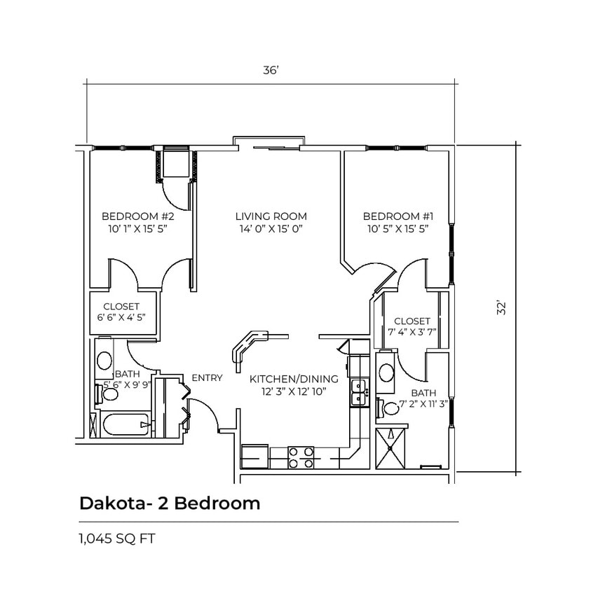 Floor Plan - Dakota