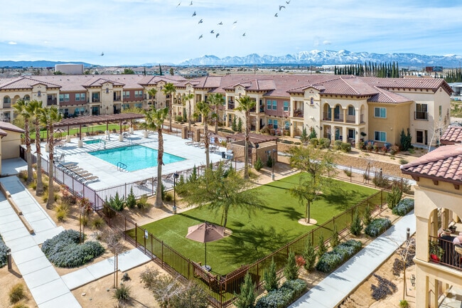 Aerial - The Villa 55+ of Hesperia