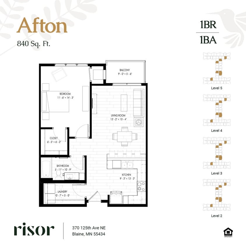 Floor Plan - Afton