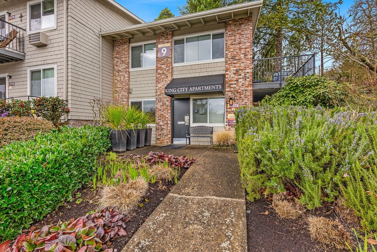 Floor Plan - 1 bedroom 1 bath - 664