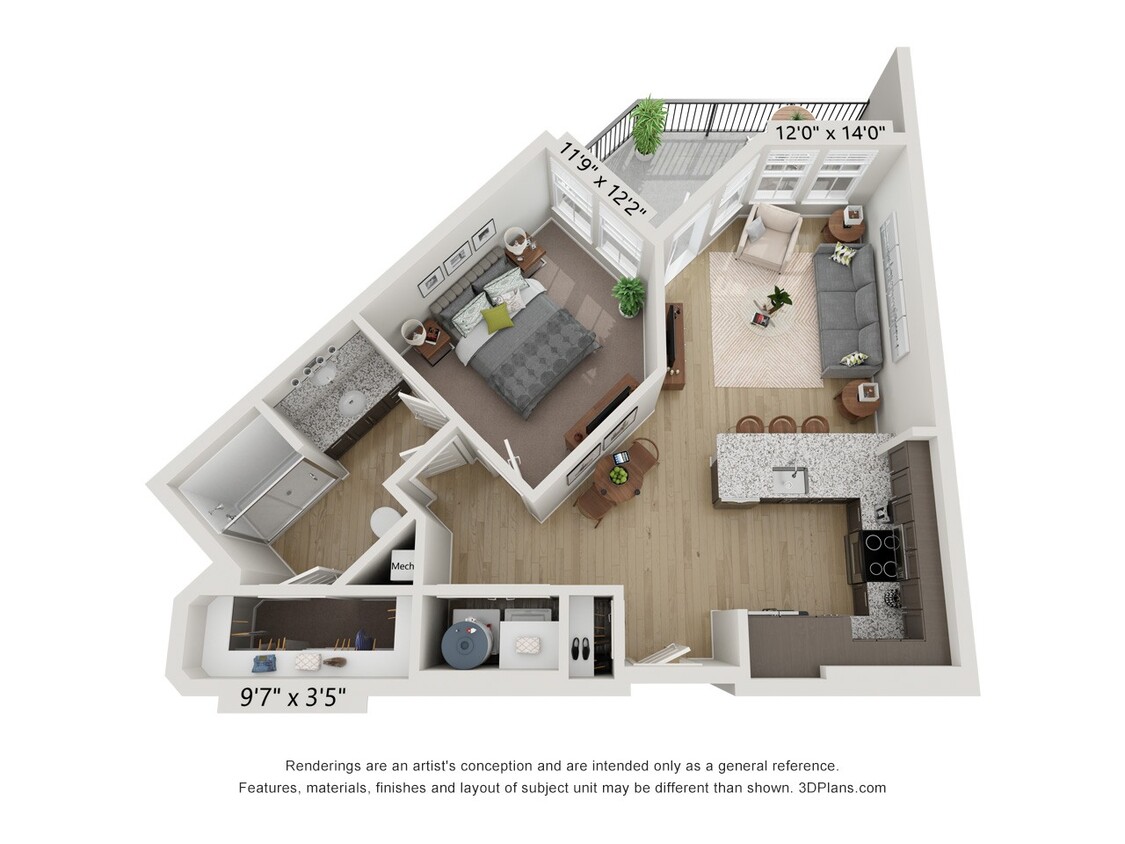 Floor Plan - A2 - Jade