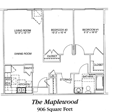 The Maplewood - 2B-1B 50/60