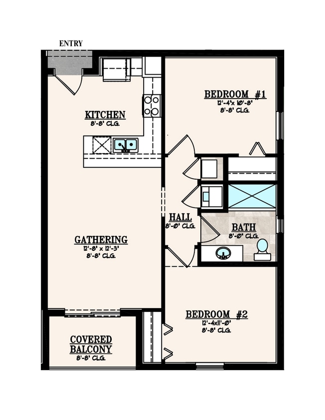 Floor Plan - The Delaney Creek 