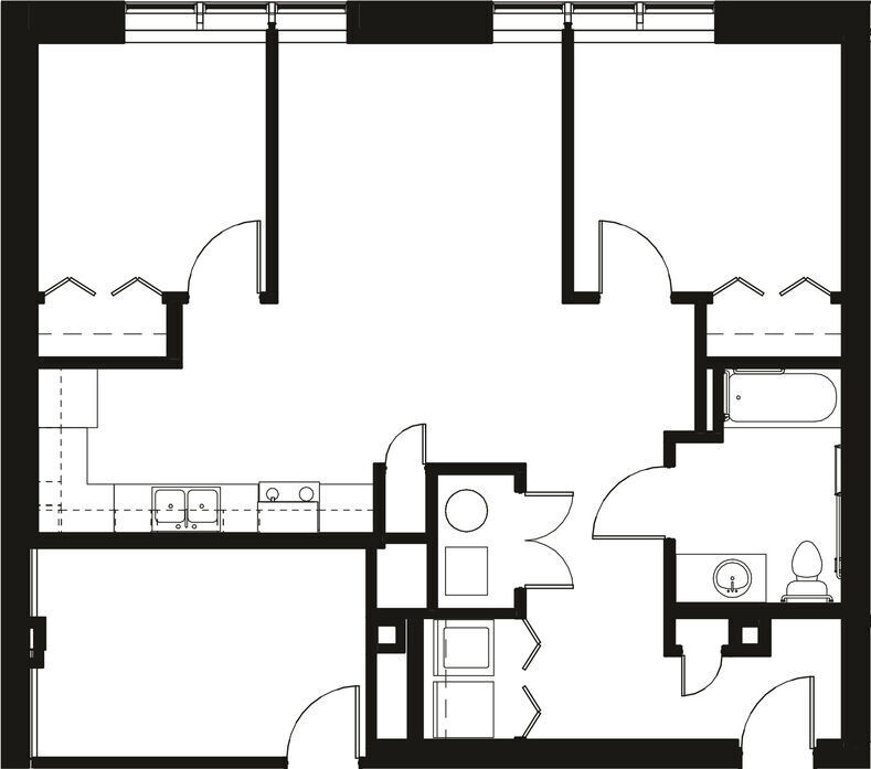 Floor Plan - The Elaine 30%