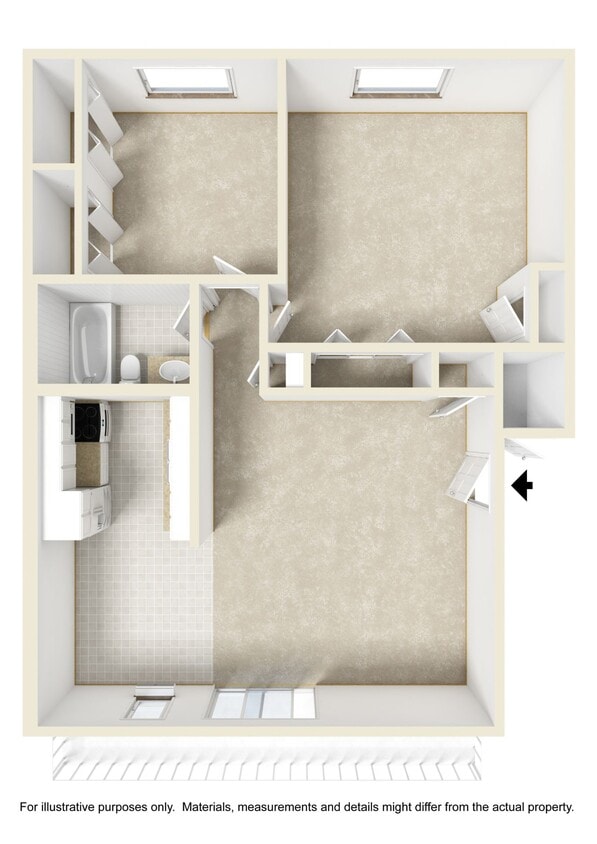 Floor Plan - HA2x1(832)