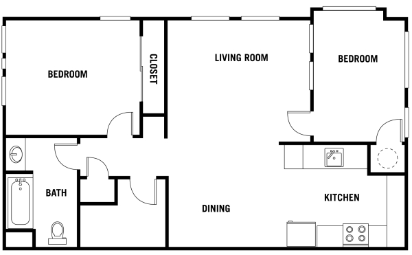 Mission - 1 Bedroom 1 Bath Market