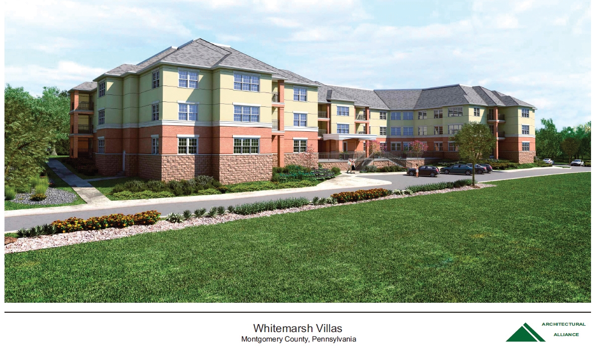 Rendering - Whitemarsh Villas Apartments